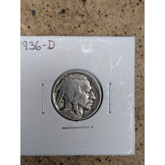 Vintage Buffalo Nickel Trio – 1930s American Classic - Picture 3 of 8